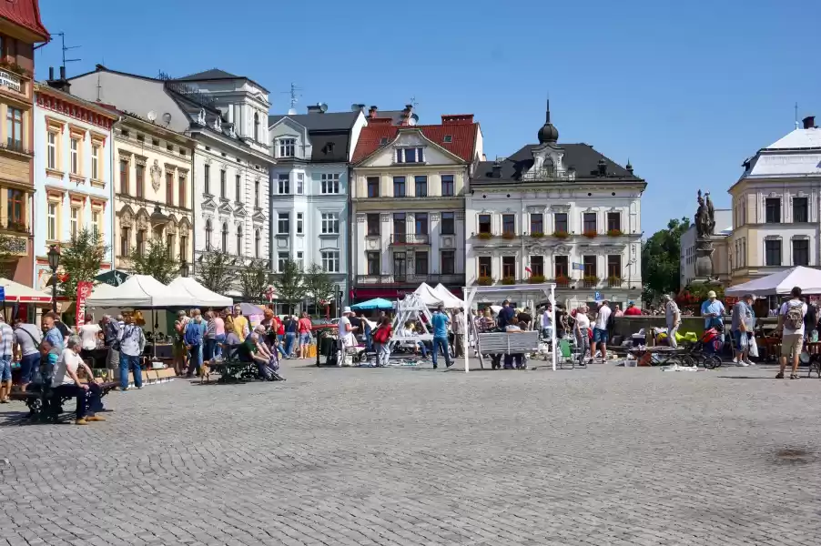 Jarmark na rynku w cieszynie
