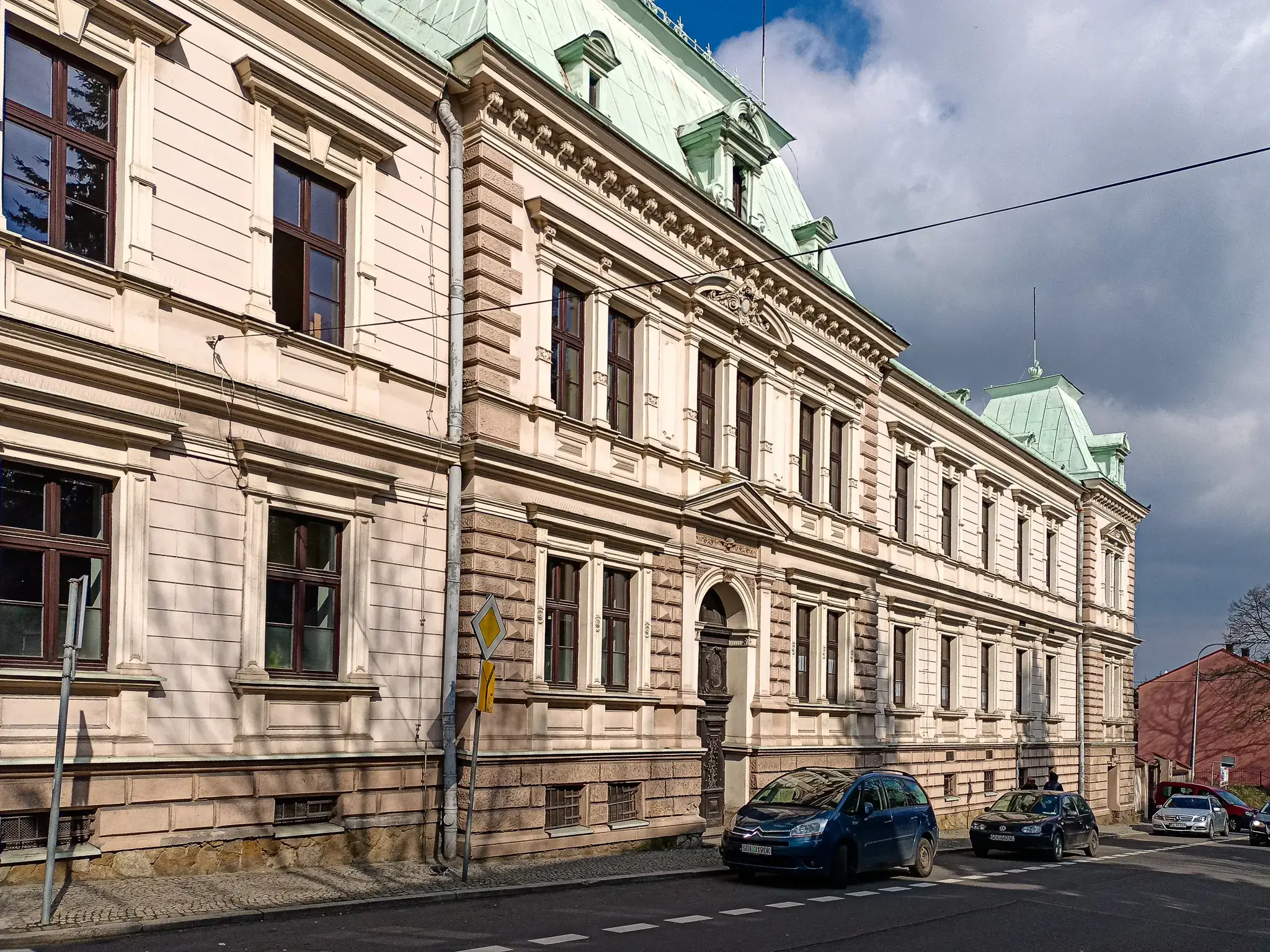Ul. WOjciecha Korfantego w Cieszynie Ul. WOjciecha Korfantego w Cieszynie