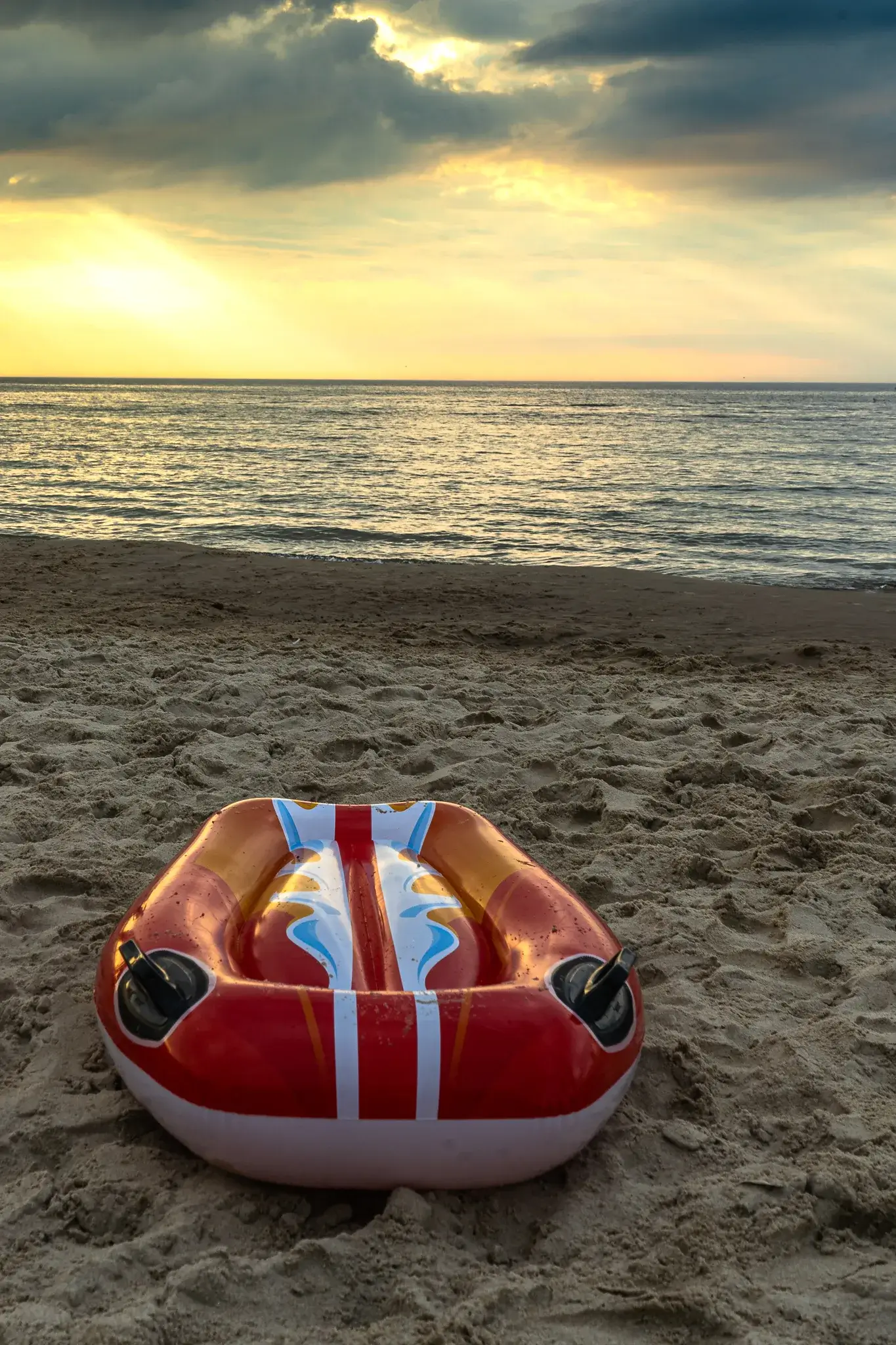 Słoneczna plaża w Sianożętach